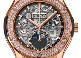 Hublot Classic Fusion Aerofusion 547.OX.0180.LR.1104 (2026) - Transparent dial 42 mm Rose Gold case