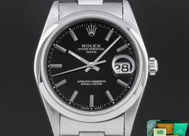 Rolex Oyster Perpetual Date 15200 (1991) - Black dial 34 mm Steel case