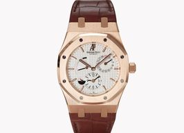 Audemars Piguet Royal Oak Dual Time 26120OR.OO.D088CR.01 (2018) - Onbekend wijzerplaat 39mm Roségoud