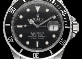 Rolex Submariner Date 168000 (1988) - Black dial 40 mm Steel case