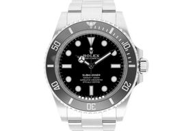Rolex Submariner No Date 124060 (2024) - Black dial 41 mm Steel case