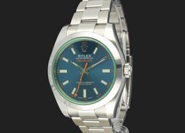 Rolex Milgauss 116400GV (2023) - Blauw wijzerplaat 40mm Staal