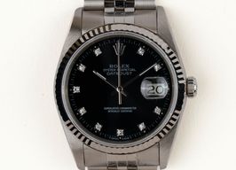 Rolex Datejust 36 16234 (1994) - Black dial 36 mm Steel case