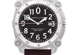 Hamilton Khaki Navy BeLOWZERO H78555533 (2010) - Zwart wijzerplaat 42mm Staal