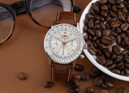 Breitling Navitimer AB0139211G1P1 (Unknown (random serial)) - Silver dial 41 mm Steel case