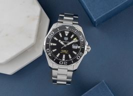 TAG Heuer Aquaracer 300M WAY201A.BA0927 (Unknown (random serial)) - Black dial 43 mm Steel case