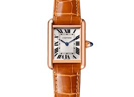 Cartier Tank Louis Cartier WGTA0010 (2026) - Silver dial 30 mm Rose Gold case