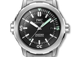 IWC Aquatimer Automatic IW328803 (2024) - Zwart wijzerplaat 42mm Staal