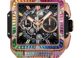 Hublot Square Bang 821.OX.0118.LR.0999 (2026) - Transparant wijzerplaat 42mm Roségoud