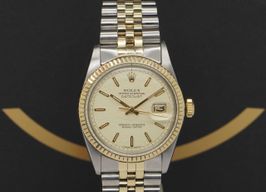 Rolex Datejust 36 16013 (1980) - Yellow dial 36 mm Gold/Steel case