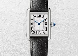 Cartier Tank WSTA0089 (2025) - Zilver wijzerplaat 22mm Staal
