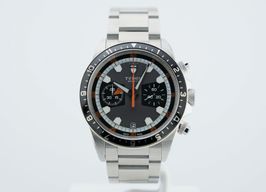Tudor Heritage Chrono 70330N (2010) - Black dial 42 mm Steel case
