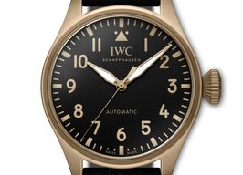 IWC Big Pilot IW329703 (2024) - Zwart wijzerplaat 43mm Brons