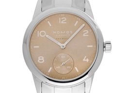 NOMOS Club Neomatik 755 (2025) - Gold dial 34 mm Steel case
