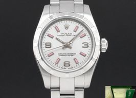 Rolex Oyster Perpetual 26 176210 (2008) - Silver dial 26 mm Steel case