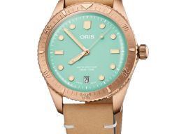 Oris Divers Sixty Five 01 733 7771 3157 07 5 19 04BR (2026) - Green dial 38 mm Bronze case