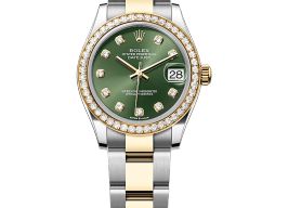 Rolex Datejust 31 278383RBR (2025) - Green dial 31 mm Steel case