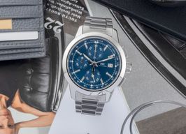 IWC Ingenieur Chronograph IW380802 (Onbekend (willekeurig serienummer)) - Zilver wijzerplaat 42mm Staal