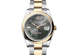 Rolex Datejust 36 126203 (2023) - Grijs wijzerplaat 36mm Staal