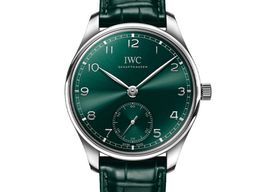 IWC Portuguese Automatic IW358310 (2025) - Green dial 40 mm Steel case