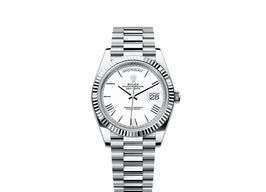 Rolex Day-Date 40 228236 (2025) - Blue dial 40 mm Platinum case