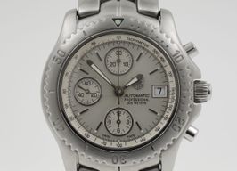 TAG Heuer Link CT2113 (2002) - Silver dial 42 mm Steel case