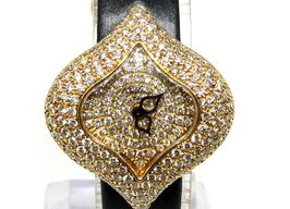 Chopard Vintage 106813-1001 (2001) - Diamond dial 25 mm Yellow Gold case