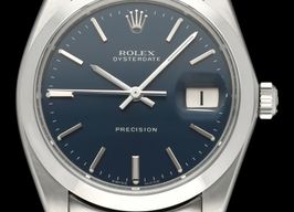 Rolex Oyster Precision 6694 (1984) - Blue dial 34 mm Steel case