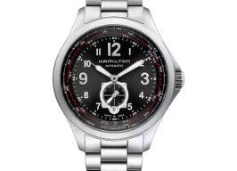 Hamilton Khaki Aviation H76655133 (2025) - Zwart wijzerplaat 42mm Staal