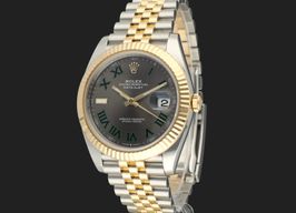 Rolex Datejust 41 126333 (2022) - Grey dial 41 mm Gold/Steel case