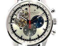 Zenith El Primero Chronomaster 03.2040.4061/69.C496 (2013) - Zilver wijzerplaat 42mm Staal