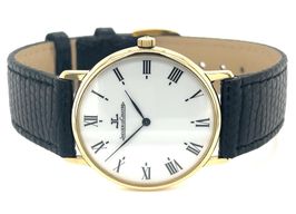 Jaeger-LeCoultre Vintage 1401111N (Unknown (random serial)) - White dial 37 mm Yellow Gold case
