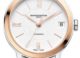 Baume & Mercier Classima M0A10269 (2025) - Wit wijzerplaat 31mm Staal