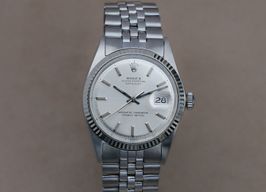 Rolex Datejust 36 1601 (1970) - Zilver wijzerplaat 36mm Staal