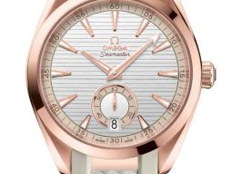 Omega Seamaster Aqua Terra 220.52.41.21.02.001 (2026) - Zilver wijzerplaat 41mm Roségoud