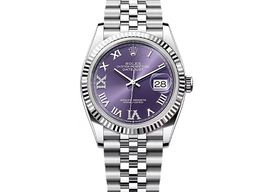 Rolex Datejust 36 126234 (2025) - Purple dial 36 mm Steel case