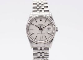 Rolex Datejust 36 16234 (1991) - White dial 36 mm Steel case