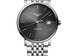 Longines Elegant L4.910.4.70.6 (2026) - Black dial 39 mm Steel case