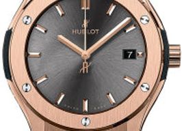 Hublot Classic Fusion Racing Grey 581.OX.7081.RX (2026) - Grey dial 33 mm Rose Gold case