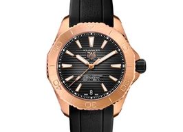 TAG Heuer Aquaracer WBP5150.FT6199 (2023) - Zwart wijzerplaat 40mm Brons