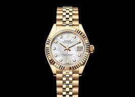 Rolex Lady-Datejust 279178 (2022) - Pearl dial 28 mm Yellow Gold case