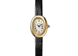 Cartier Baignoire WGBA0041 (2026) - Silver dial 25 mm Yellow Gold case