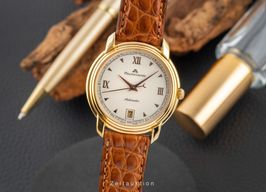 Maurice Lacroix Les Classiques Date 23293 (1995) - Beige wijzerplaat 35mm Goud/Staal