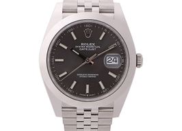 Rolex Datejust 41 126300 (2024) - Grijs wijzerplaat 41mm Staal