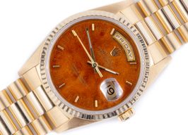 Rolex Day-Date 36 18248 (1989) - Bruin wijzerplaat 36mm Geelgoud