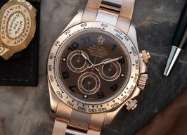 Rolex Daytona 116505 (2008) - Brown dial 40 mm Rose Gold case