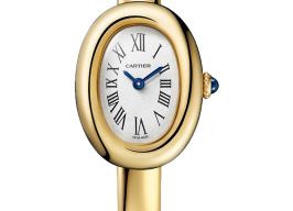 Cartier Baignoire WGBA0045 (2026) - Zilver wijzerplaat Onbekend Geelgoud
