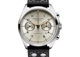 Hamilton Khaki Pilot Pioneer H76416755 (2025) - Zilver wijzerplaat 41mm Staal
