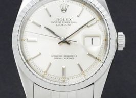 Rolex Datejust 1603 (1974) - Zilver wijzerplaat 36mm Staal