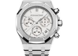 Audemars Piguet Royal Oak Chronograph 26240ST.OO.1320ST.03 (2025) - Zilver wijzerplaat 41mm Staal